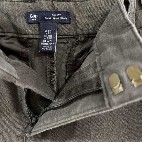 Gray The Gap Skinny City Pants - Size 8R - Picture 5 of 5
